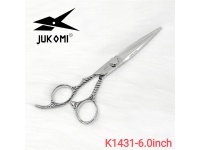 Kéo cắt tóc ziczac sole Jukomi K143 tay trái 6.0inches