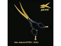 Kéo cắt cong Grooming Jukomi K179 tay phải 6.5inch